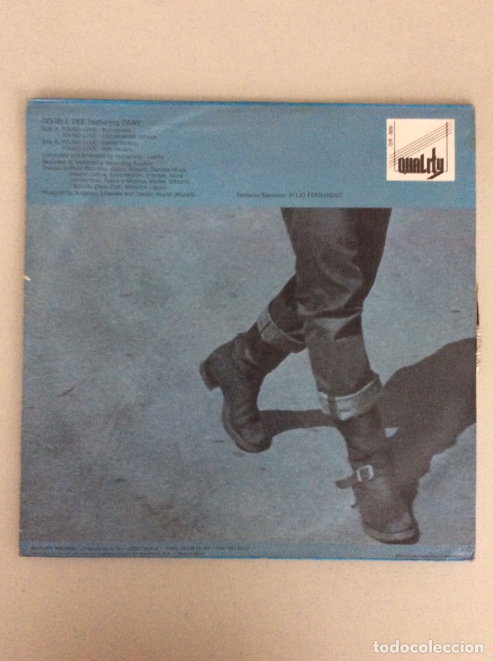 Discos de vinilo: Double Dee featuring Dany. Found love. - Foto 2