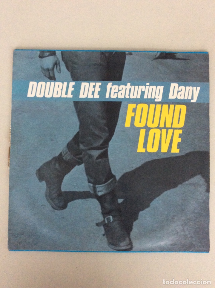 Discos de vinilo: Double Dee featuring Dany. Found love. - Foto 1