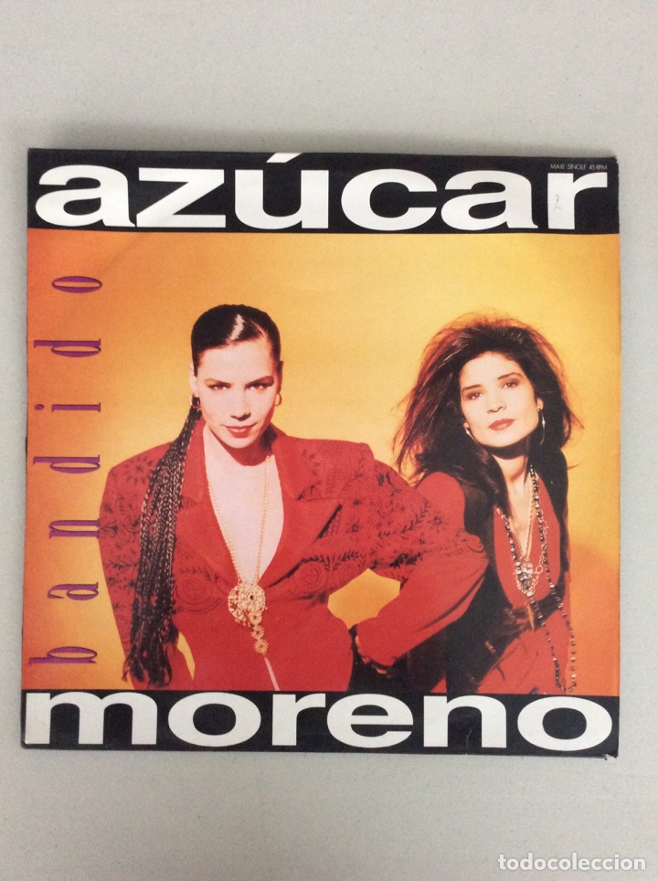 Discos de vinilo: Az&uacute;car moreno. Bandido - Foto 1