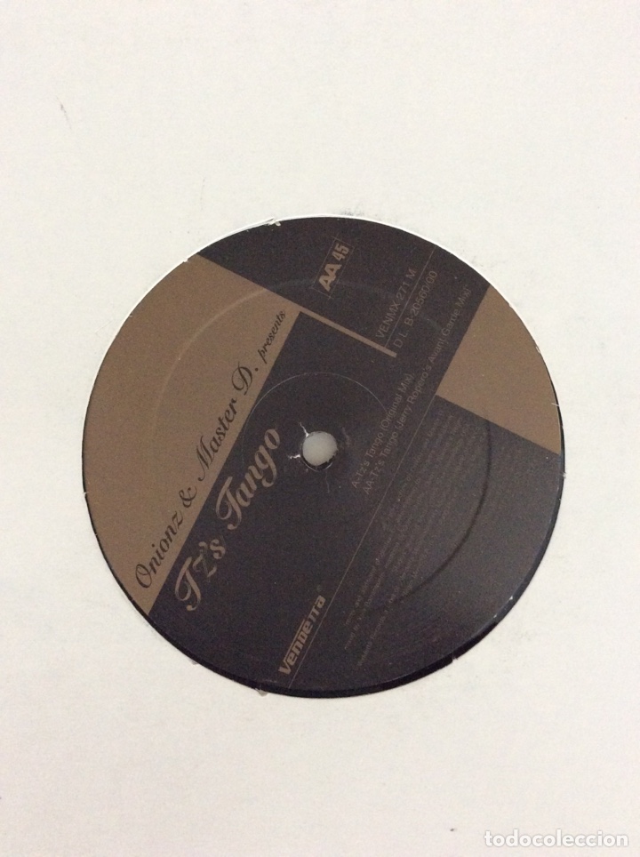 Discos de vinilo: Onionz & master D present tz&rsquo;s tango - Foto 2