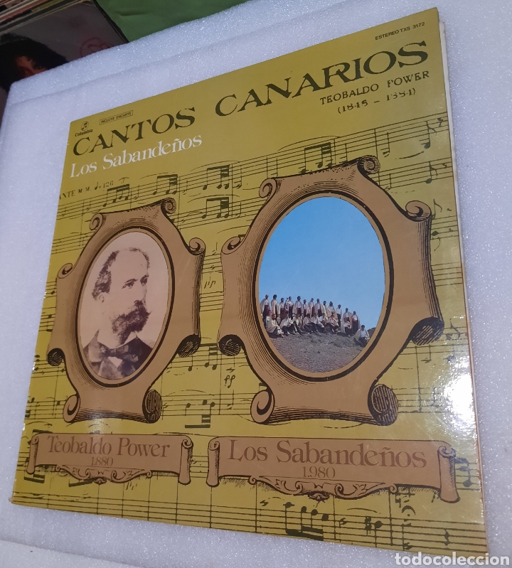 Discos de vinilo: Los Sabande&ntilde;os - cantos canarios - Foto 1