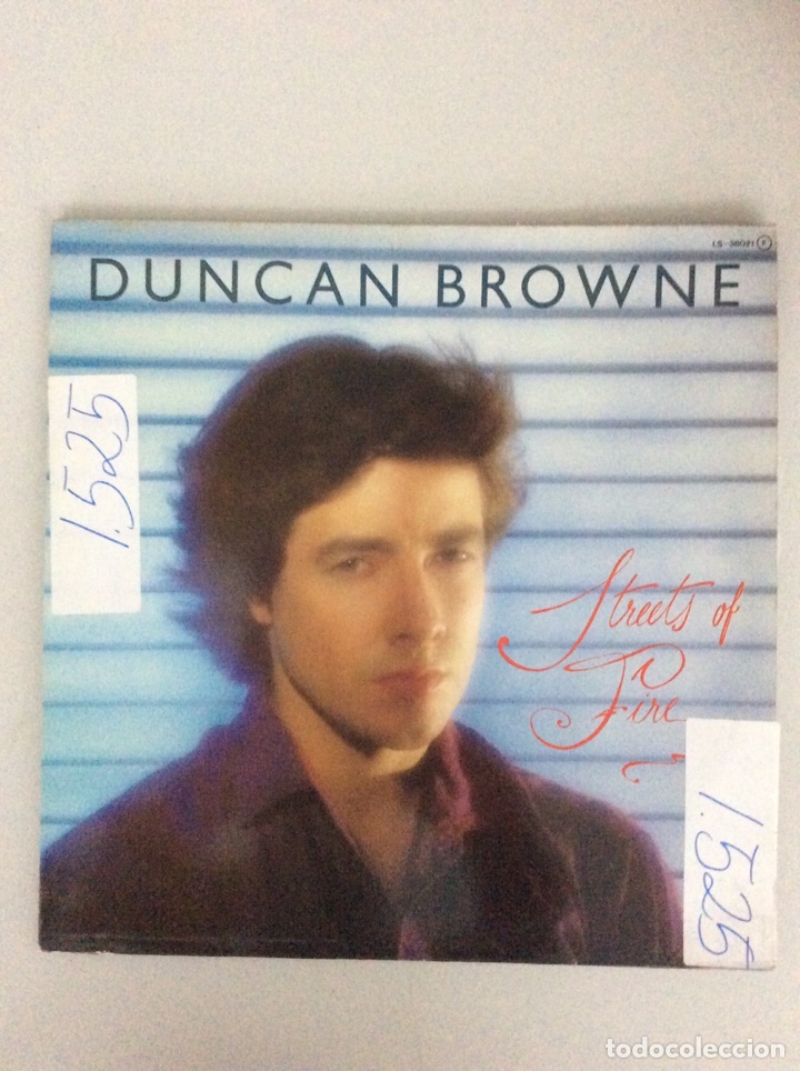 Discos de vinilo: Duncan Browne. Streets of fire - Foto 1
