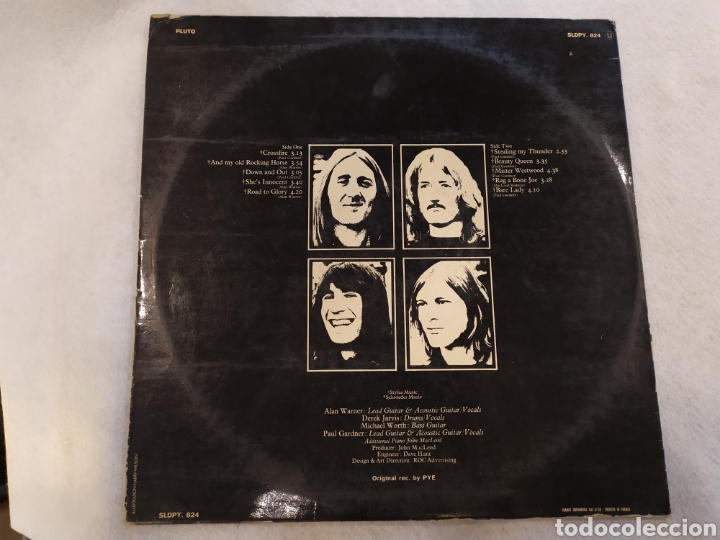 Discos de vinilo: Pluto, lp Rock progresivo, Hard Rock. Francia 1971. SLDPY. 824 - Foto 4