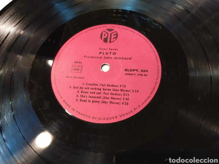 Discos de vinilo: Pluto, lp Rock progresivo, Hard Rock. Francia 1971. SLDPY. 824 - Foto 10