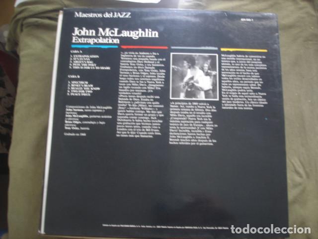 Discos de vinilo: John McLaughlin Extrapolation - Foto 2