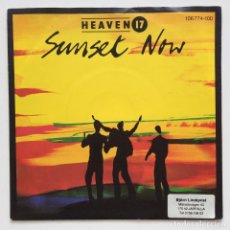 Discos de vinilo: HEAVEN 17 ‎– SUNSET NOW / COUNTERFORCE GERMANY,1984 VIRGIN