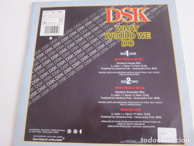 Discos de vinilo: DSK - What Would We Do (12&rdquo;) - Foto 2