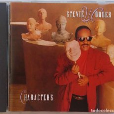 Discos de vinilo: STEVIE WONDER, CHARACTERS. CON MICHAEL JACKSON EN UN TEMA. CD ALEMANIA. Lote 266994848