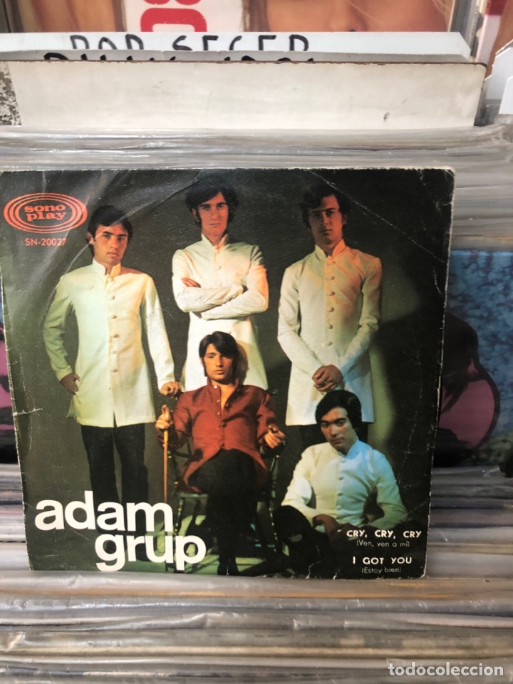 Discos de vinilo: Adam grup cry cry cry - Foto 1