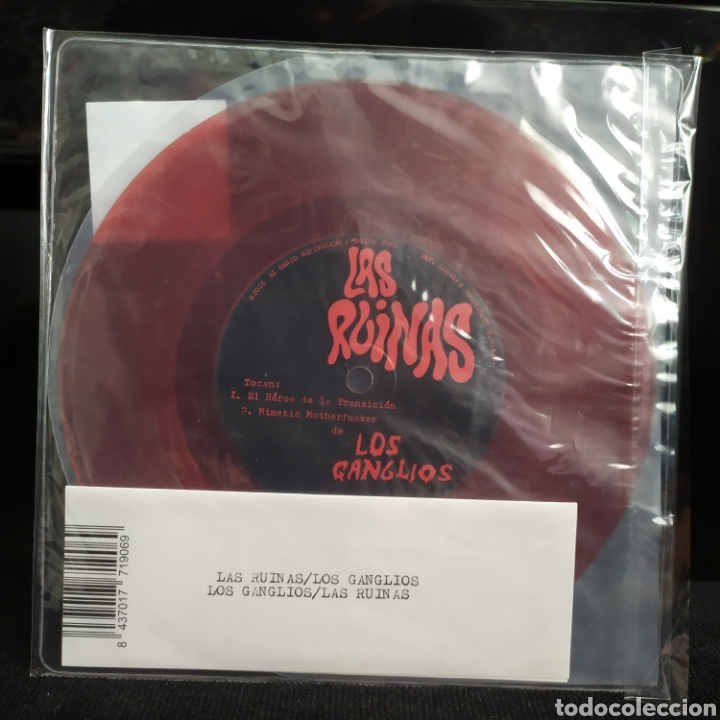 Discos de vinilo: Los Ganglios / Las Ruinas 2018 - Foto 1