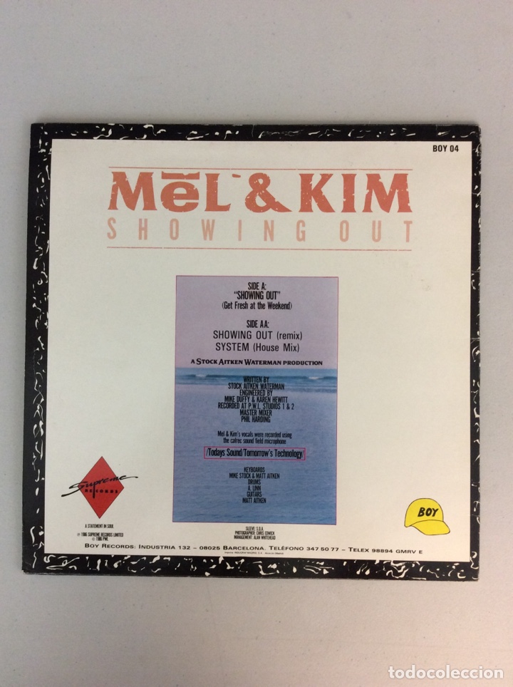 Discos de vinilo: Mēl & Kim. Showingout - Foto 2