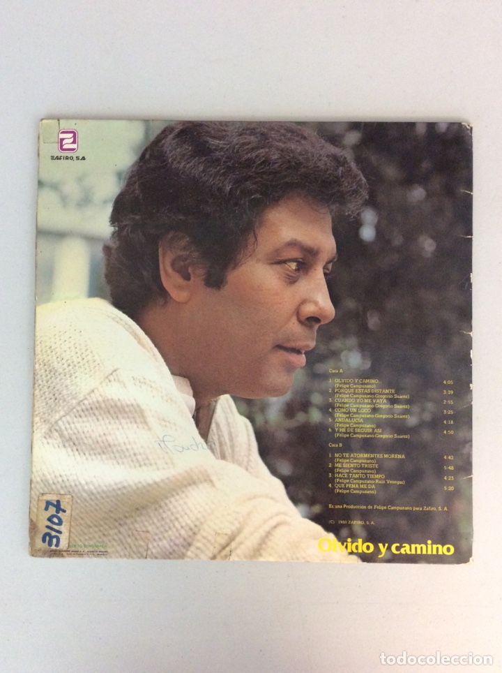 Discos de vinilo: Moncho. Olvido y camino. - Foto 2
