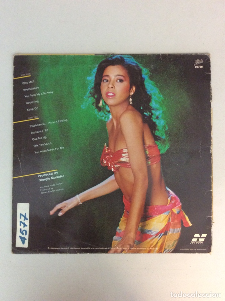 Discos de vinilo: Irene Cara. What a feelin&rsquo; - Foto 2