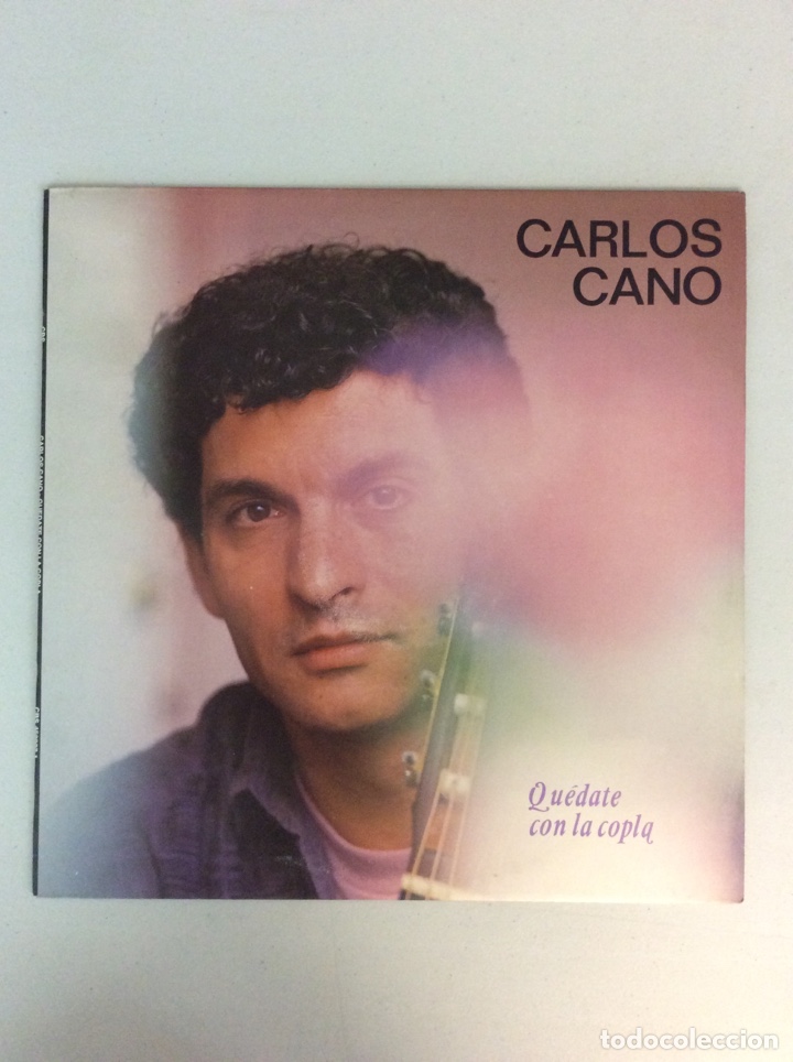 Discos de vinilo: Carlos Cano. Qu&eacute;date con la copla. - Foto 1