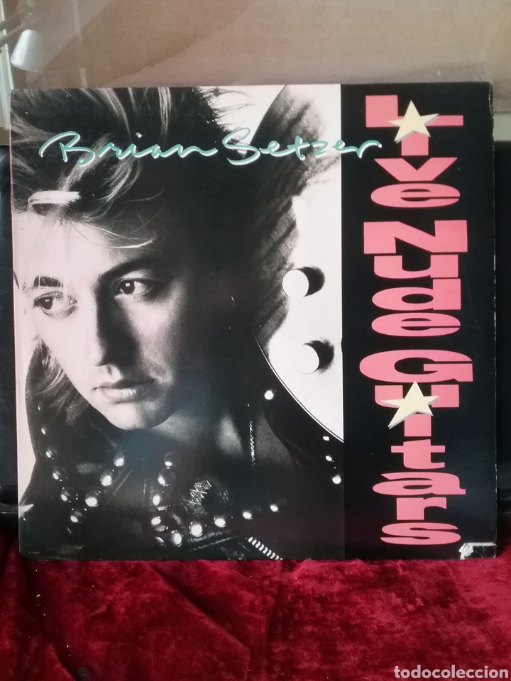 Discos de vinilo: BRIAN SETZER 1988 EMI Manhattan - Foto 1