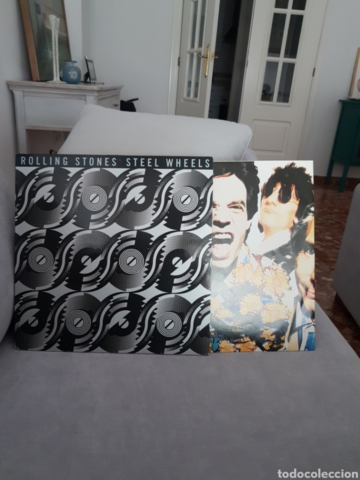 Discos de vinilo: THE ROLLING STONES STEEL WHEELS - Foto 1