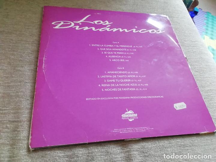 Discos de vinilo: Los din&aacute;micos-entre la cumbia y el merengue. Lp - Foto 2