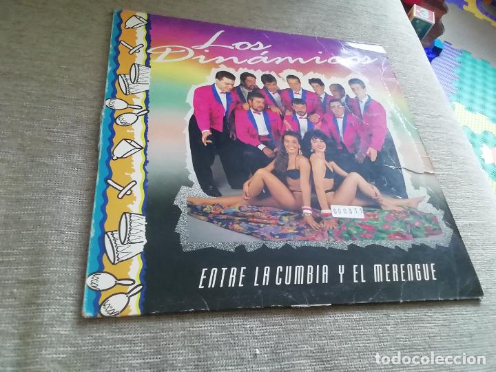 Discos de vinilo: Los din&aacute;micos-entre la cumbia y el merengue. Lp - Foto 1