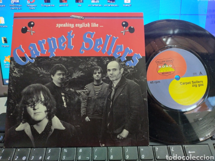 Discos de vinilo: Carpet sellers single zig zag 2009 - Foto 1