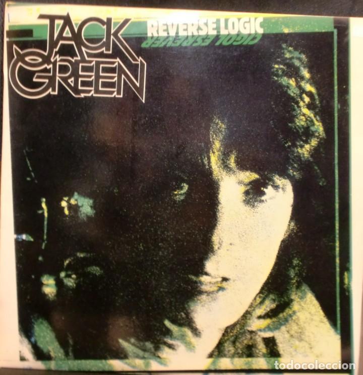 Discos de vinilo: JACK GREEN - REVERSE LOGIC LP 1981 SPAIN - Foto 1