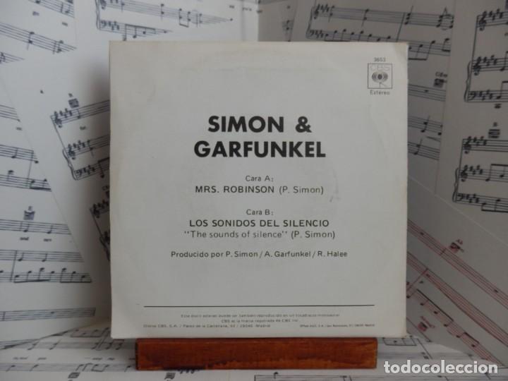 Discos de vinilo: SIMON & GARFUNKEL - MRS ROBINSON - Foto 2