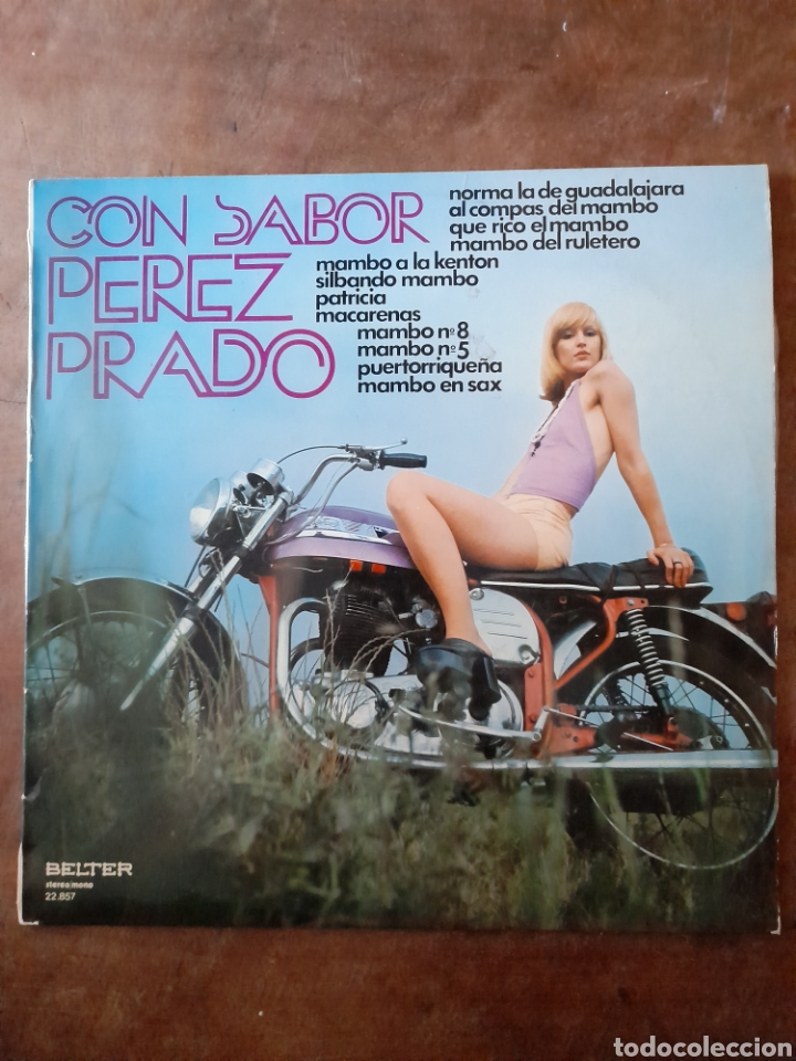 Discos de vinilo: SONORA TROPITAL, CON SABOR PEREZ PRADO - Foto 1