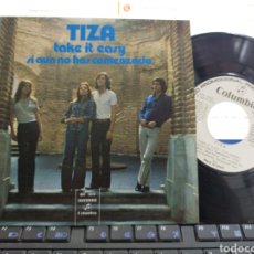 Discos de vinilo: TIZA SINGLE PROMOCIONAL TAKE IT EASY 1973