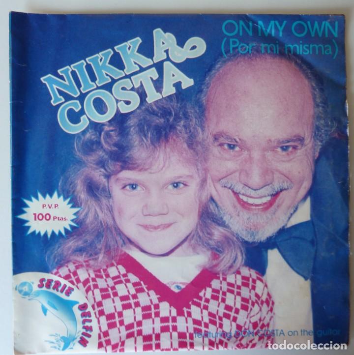 Discos de vinilo: NIKKA COSTA // ON MY OWN // 1981 // SINGLE - Foto 1