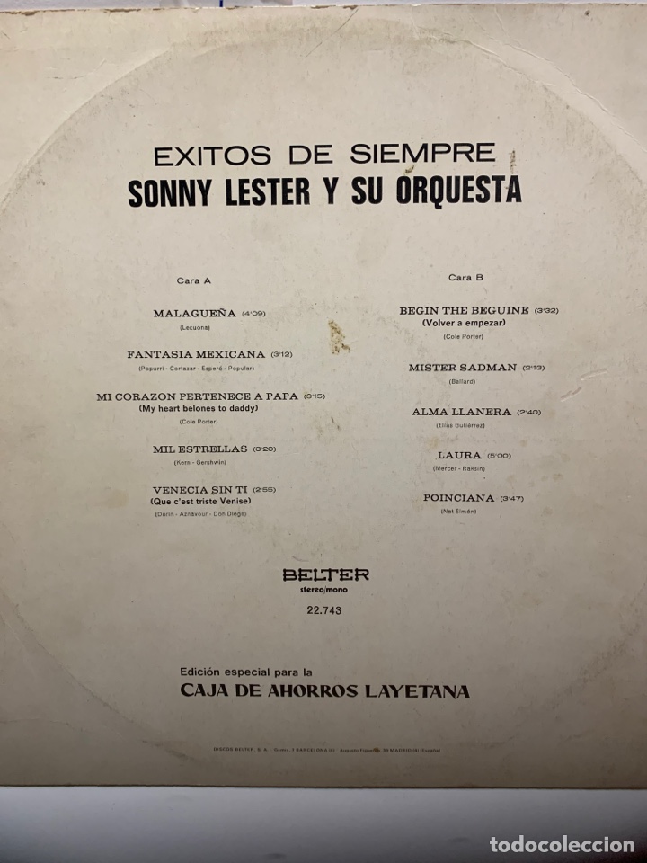Discos de vinilo: VIN1879 exitos de siempre VINILO SEGUNDA MANO - Foto 2