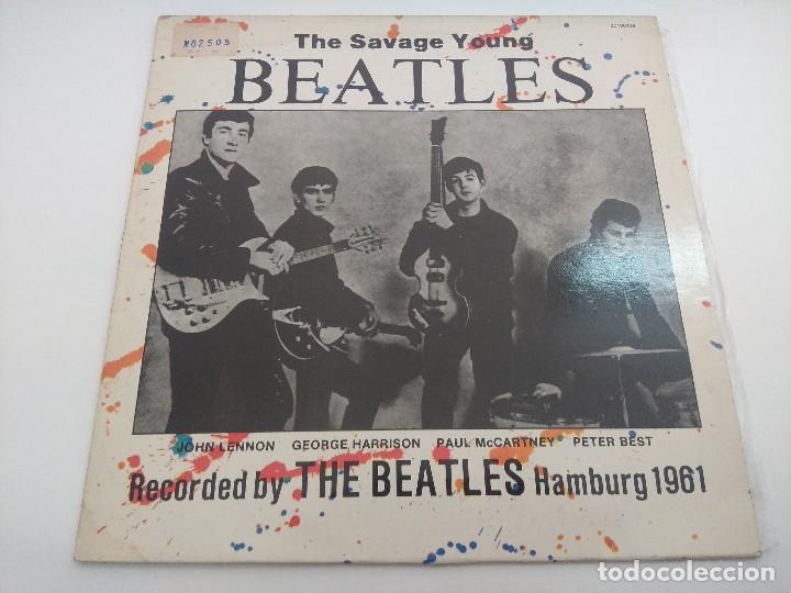 Discos de vinilo: VINILO/THE BEATLES/THE SAVAGE YOUNG. - Foto 1