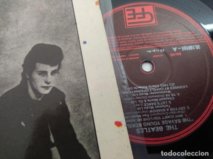 Discos de vinilo: VINILO/THE BEATLES/THE SAVAGE YOUNG. - Foto 2