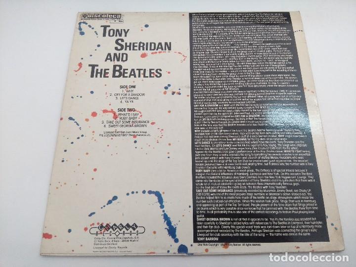Discos de vinilo: VINILO/THE BEATLES/THE SAVAGE YOUNG. - Foto 3