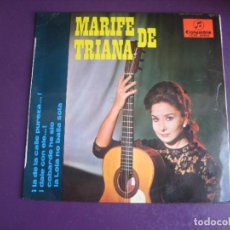 Discos de vinilo: MARIFE DE TRIANA - LA DE LA CALLE PUREZA +3 - EP COLUMBIA 1964 - CANCION ESPAÑOLA - COPLA