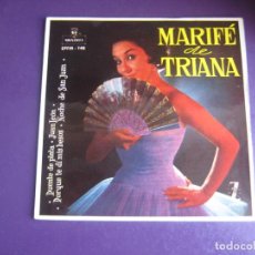 Discos de vinilo: MARIFE DE TRIANA - PUENTE DE PLATA +3 - EP MONTILLA 1960 - CANCION ESPAÑOLA - COPLA