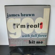 Discos de vinilo: *JAMES BROWN. I'M THE REAL. 1988. MAXI. SPAIN. A1. Lote 267261709
