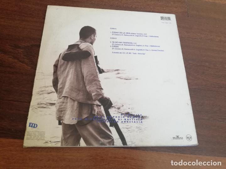 Discos de vinilo: Eros Ramazzotti-cosas de la vida. maxi - Foto 2