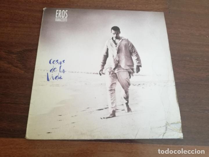 Discos de vinilo: Eros Ramazzotti-cosas de la vida. maxi - Foto 1