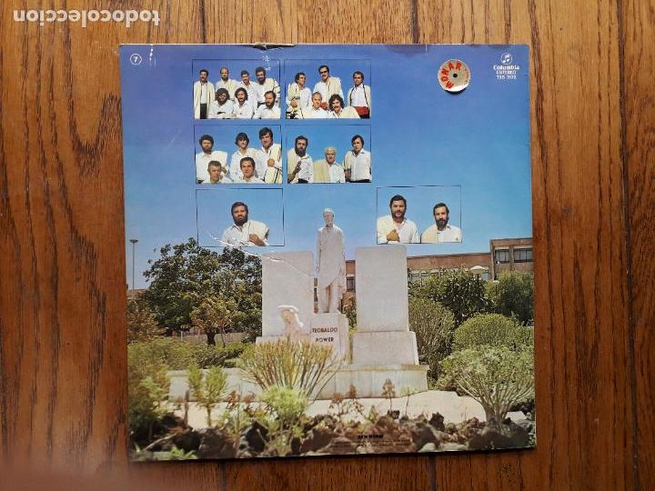 Discos de vinilo: Los sabande&ntilde;os - cantos canarios - Foto 2