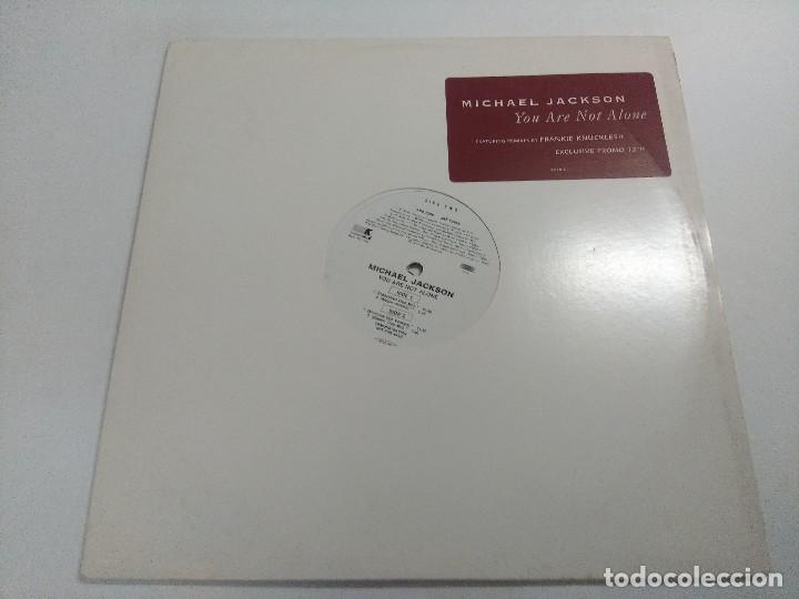 Discos de vinilo: VINILO/MICHAEL JACKSON/YOU ARE NOT ALONE/EXCLUSIVE PROMO.