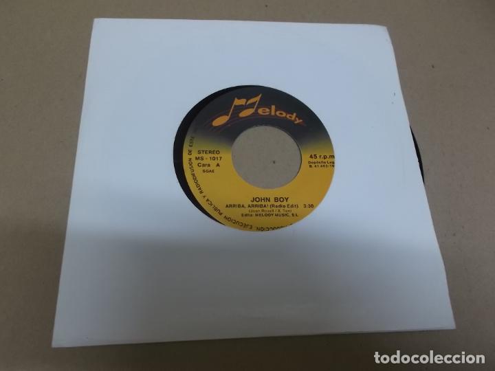 Discos de vinilo: JOHN BOY (SINGLE) ARRIBA, ARRIBA A&Ntilde;O 1992 - Foto 1