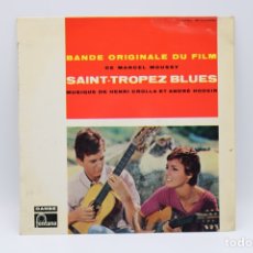 Discos de vinilo: VINILO BANDE ORIGINALE DU FILM SAINT-TROPEZ BLUES. Lote 267374759