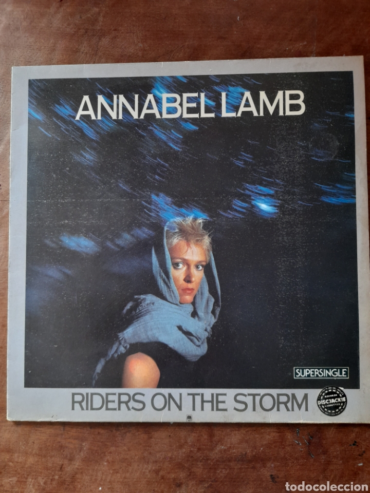Discos de vinilo: ANNABEL LAMB, RIDERS ON THE STORM (dub version) + NO CURE - Foto 1
