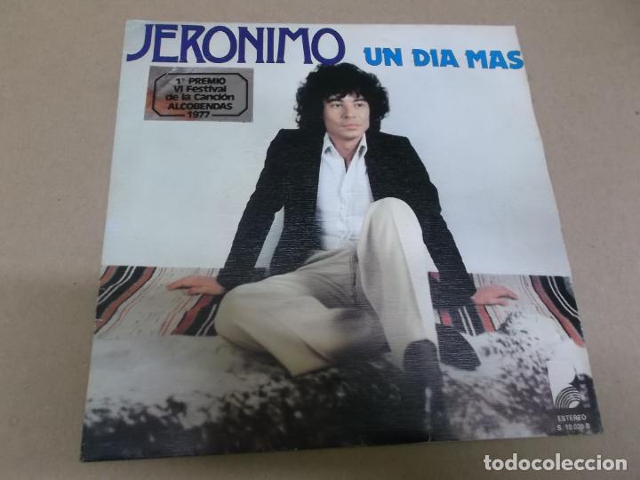 Discos de vinilo: JERONIMO (SINGLE) UN DIA MAS A&Ntilde;O 1977 - Foto 1