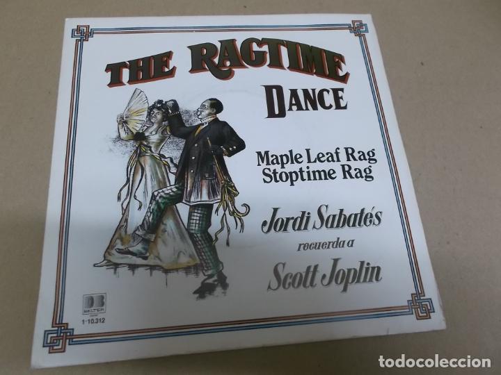 Discos de vinilo: JORDI SABATES (SINGLE) MAPLE LEAF RAG A&Ntilde;O 1983 - Foto 1