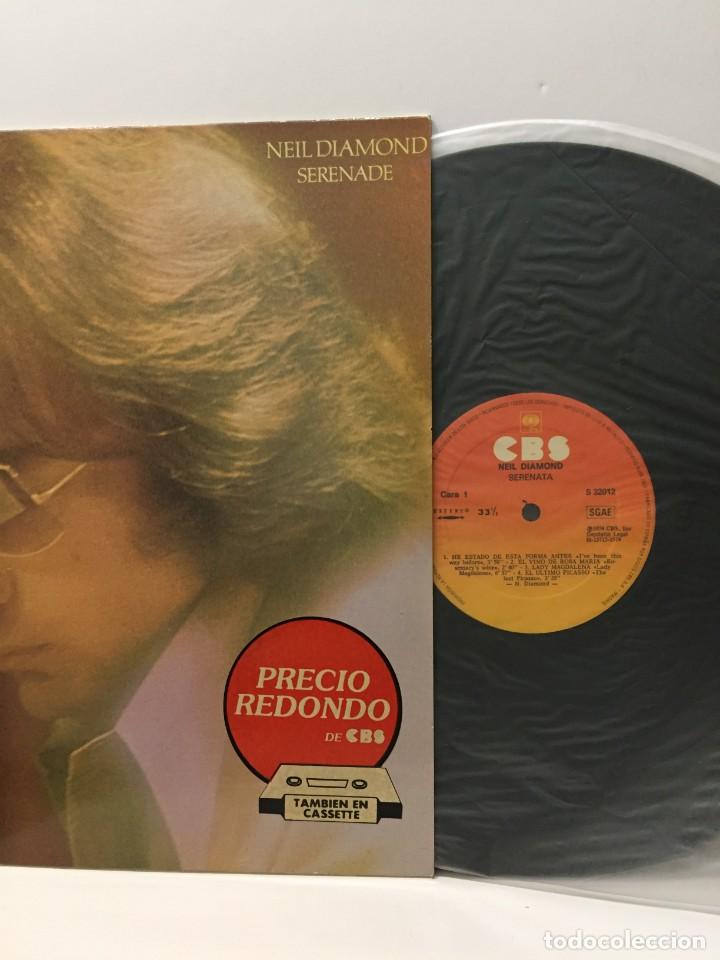 Discos de vinilo: LP &rdquo;Serenade&rdquo;, Neil Diamond. CBS 1974 - Foto 3
