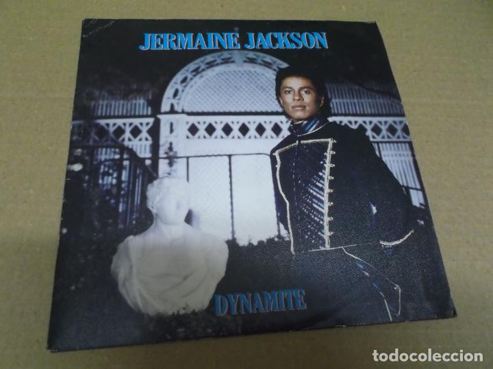 Discos de vinilo: JERMAINE JACKSON (SINGLE) DYNAMITE A&Ntilde;O 1984 - Foto 1