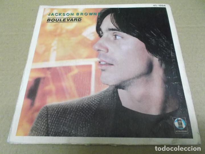 Discos de vinilo: JACKSON BROWNE (SINGLE) BOULEVARD A&Ntilde;O 1980 - Foto 1