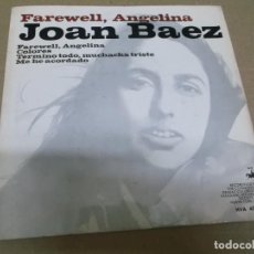 Discos de vinilo: JOAN BAEZ (EP) FAREWELL ANGELINA AÑO 1965