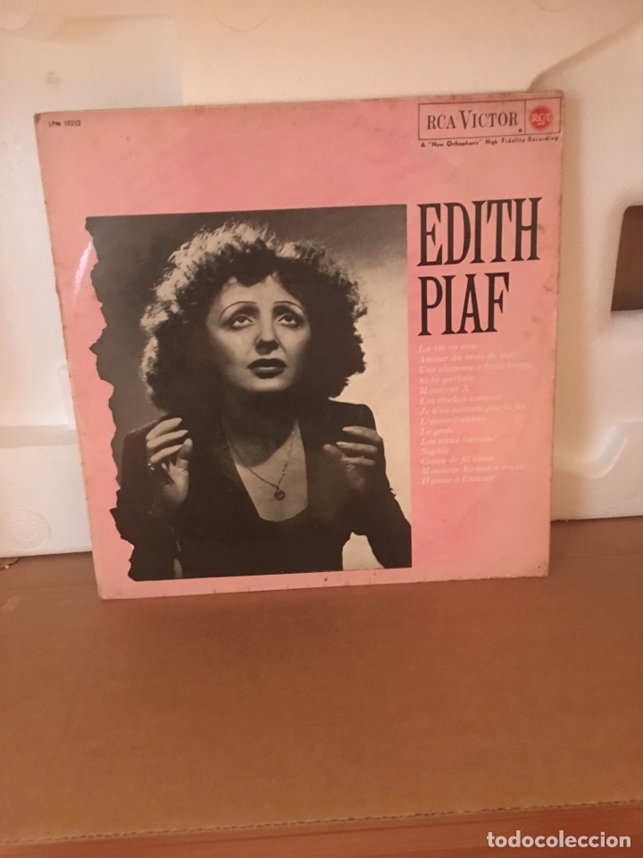 Discos de vinilo: DISCO VINILO LP EDITH PIAF 1964 - Foto 1