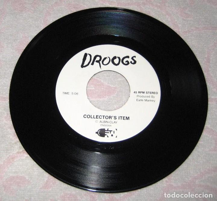 Discos de vinilo: DROOGS - Collector&acute;s Item - Single (Plug N Socket 1986) US - EX - Foto 2